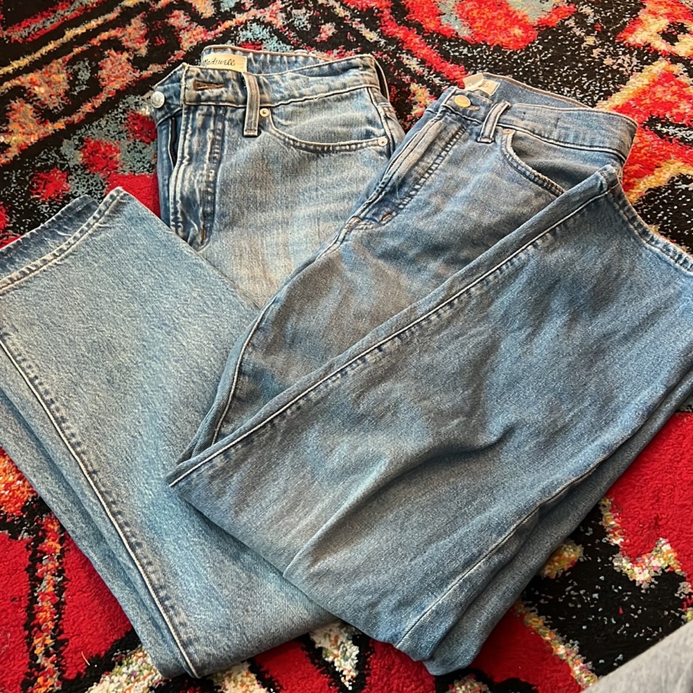 Two for one Madewell jeans